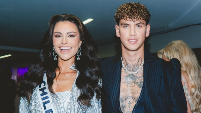 Igor Lichnovsky acompañó y apoyó a Emilia Dides en Miss Universo