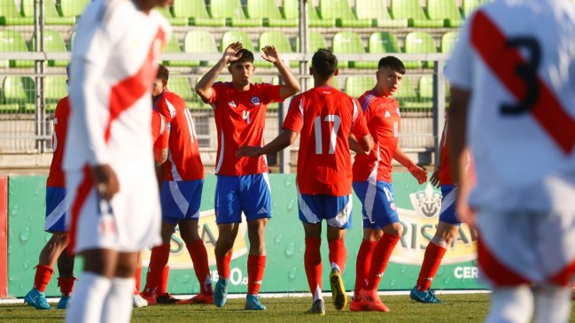 La Roja sub 20 superó a Perú en amistoso preparatorio para el 2025
