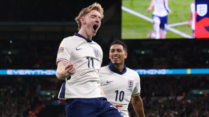   Inglaterra arrasó con Irlanda y ascendió en la Nations League 