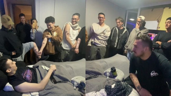 Hermoso gesto: Jóvenes se tatuaron para apoyar a su amigo con cáncer