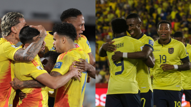Colombia busca sacudirse y Ecuador apunta a estirar su racha para acercarse al Mundial