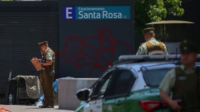 Una persona fue asesinada durante balacera en el centro de Santiago