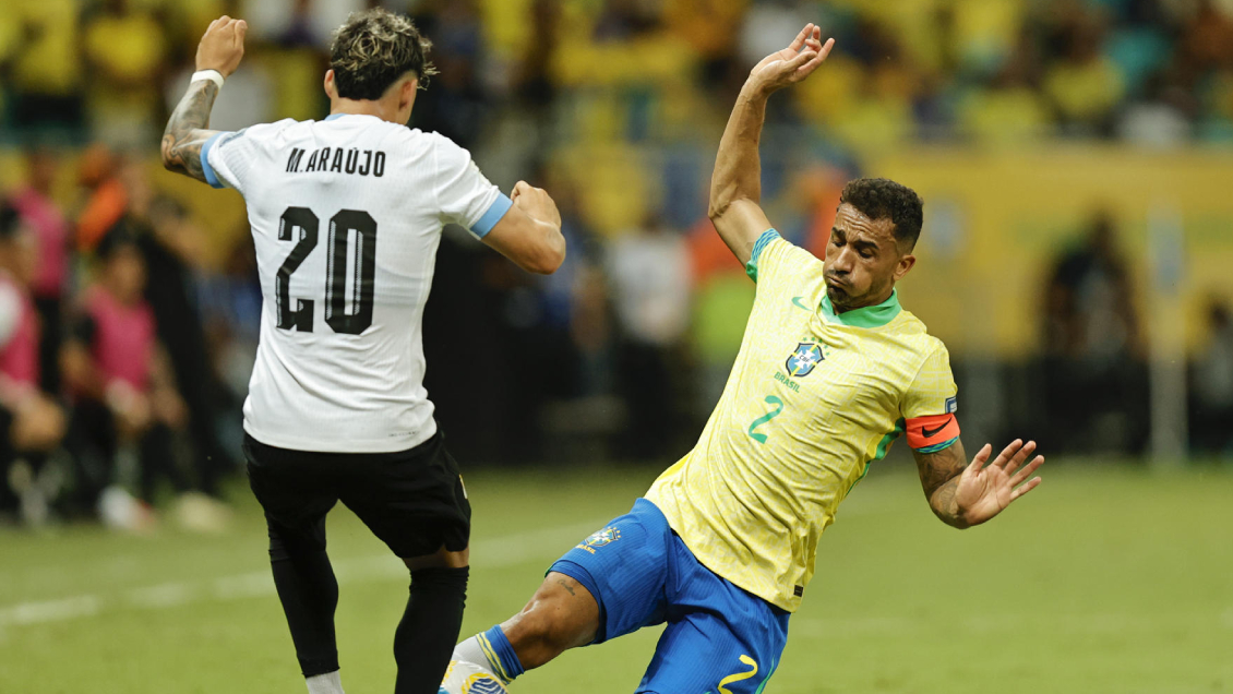 Uruguay cosechó empate en su visita a Brasil y se mantuvo como escolta en las Clasificatorias