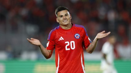   Lucas Cepeda repitió con otro golazo para La Roja ante Venezuela 