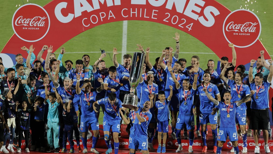 Palmarés: La U cortó una racha de siete años sin títulos con la conquista de su sexta Copa Chile