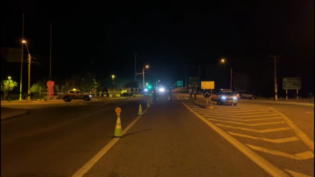 Accidente carretero en Vicuña dejó dos fallecidos