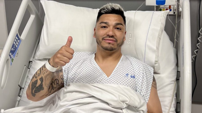 Lorenzo Reyes recibió tratamiento quirúrgico por lesión en la final de Copa Chile