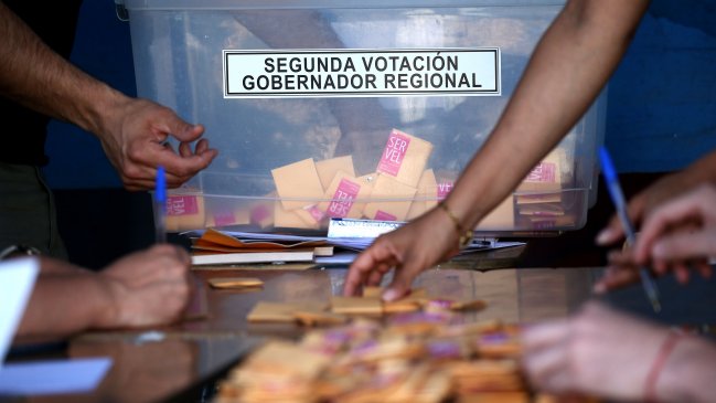 Segunda vuelta: Servel ya informó el primer cómputo