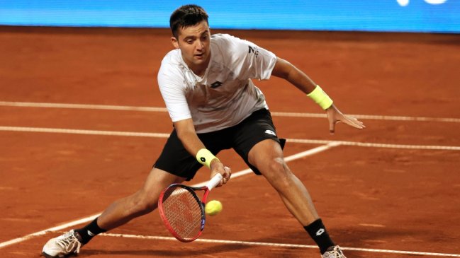 Tomás Barrios debutó con éxito en el Challenger de Temuco