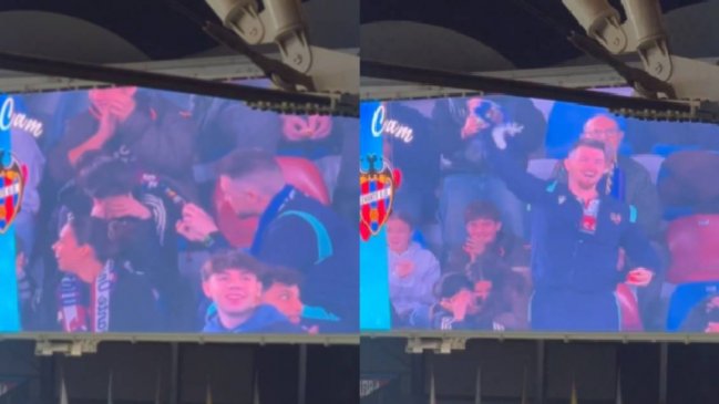 [VIDEO] Hincha del Levante sorprendió con propuesta de matrimonio en el estadio