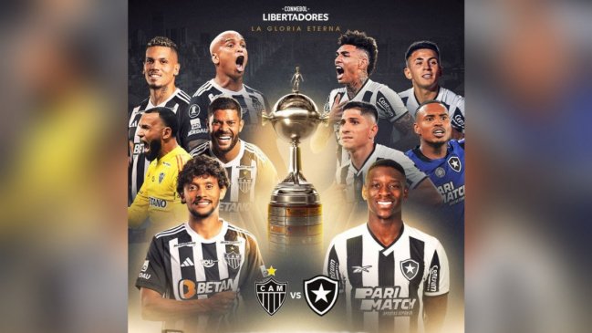 ¿Cuándo y dónde ver la final de la Libertadores entre Atlético Mineiro y Botafogo?