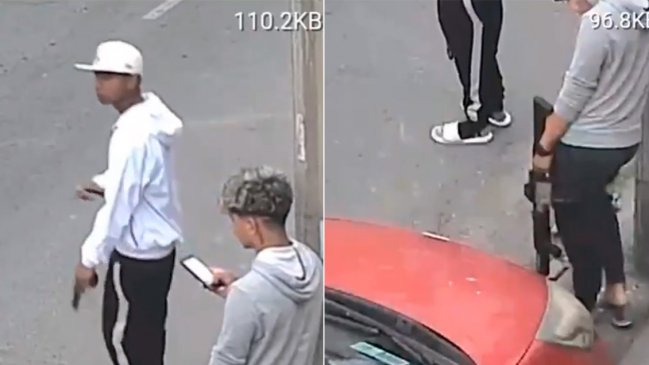 Denuncian a jóvenes captados con armas en Antofagasta