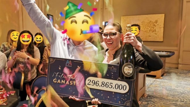Hombre ganó $296 millones tras magistral jugada en casino