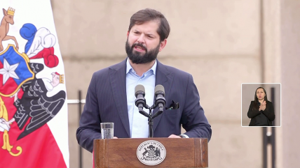   Boric declina hablar de denuncia: 