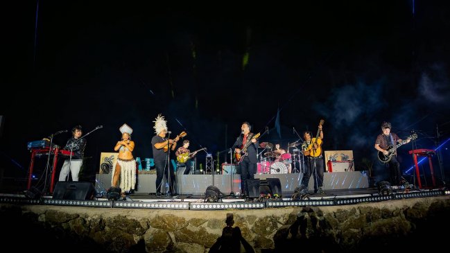 Los Bunkers cerró su gira con histórico show en Rapa Nui
