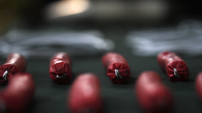 Encuentran 400 cartuchos abandonados de dinamita en sector rural de Quintero