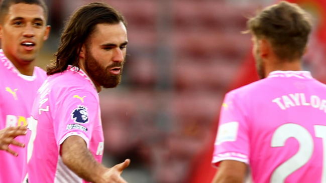 Ben Brereton sumó algunos minutos en el empate de Southampton ante Brighton