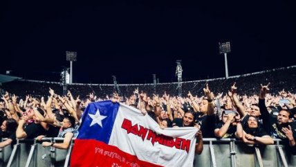   Iron Maiden se despidió de Chile: 