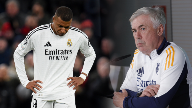 Ancelotti blindó a Mbappé: Es un problema colectivo, no individual