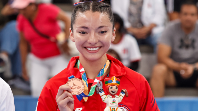 Belén Villagra ganó bronce en el taekwondo de los Juegos Bolivarianos de Ayacucho