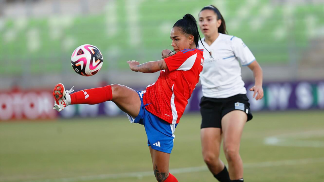 La Roja femenina logró trabajada victoria ante Uruguay en Valparaíso