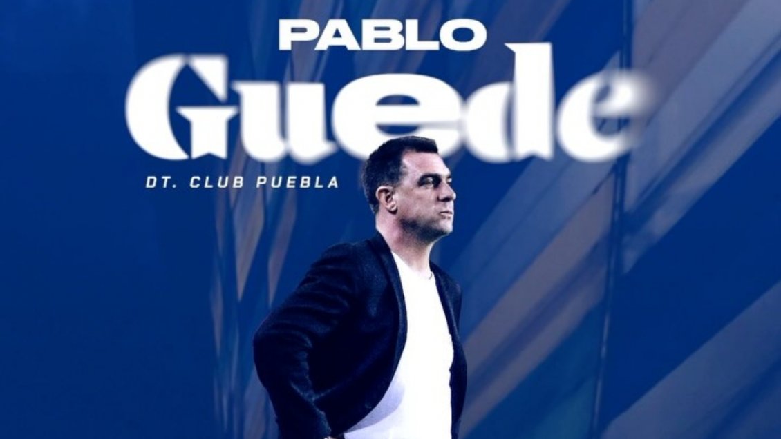 Pablo Guede se convirtió en nuevo técnico de Puebla