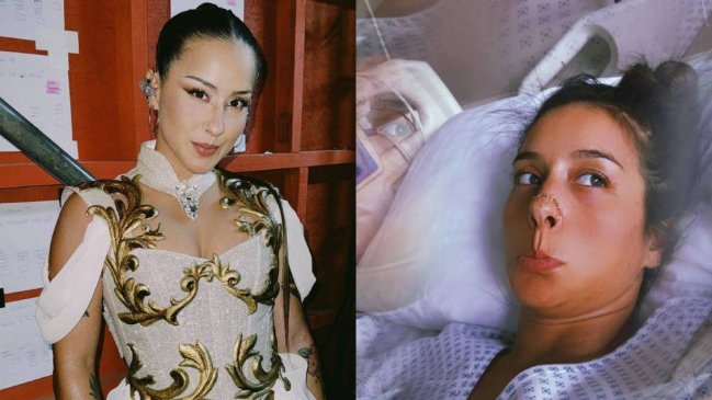 Denise Rosenthal preocupó con registro desde la clínica: 