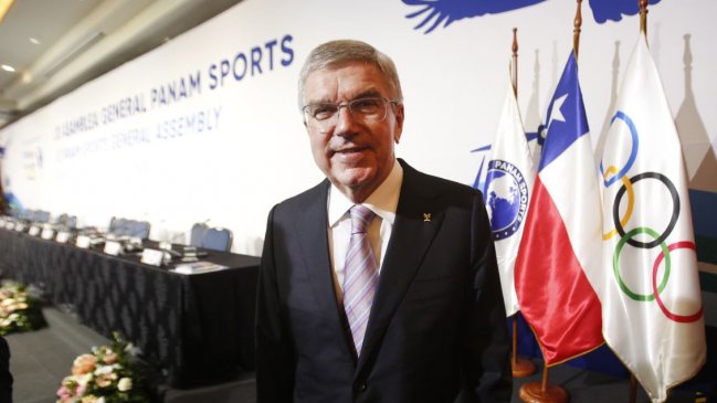 Thomas Bach, presidente del COI: 