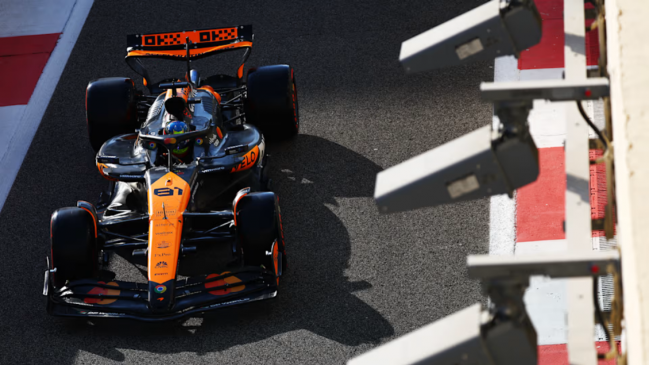 McLaren lideró el último libre del GP de Abu Dhabi con Piastri a la cabeza