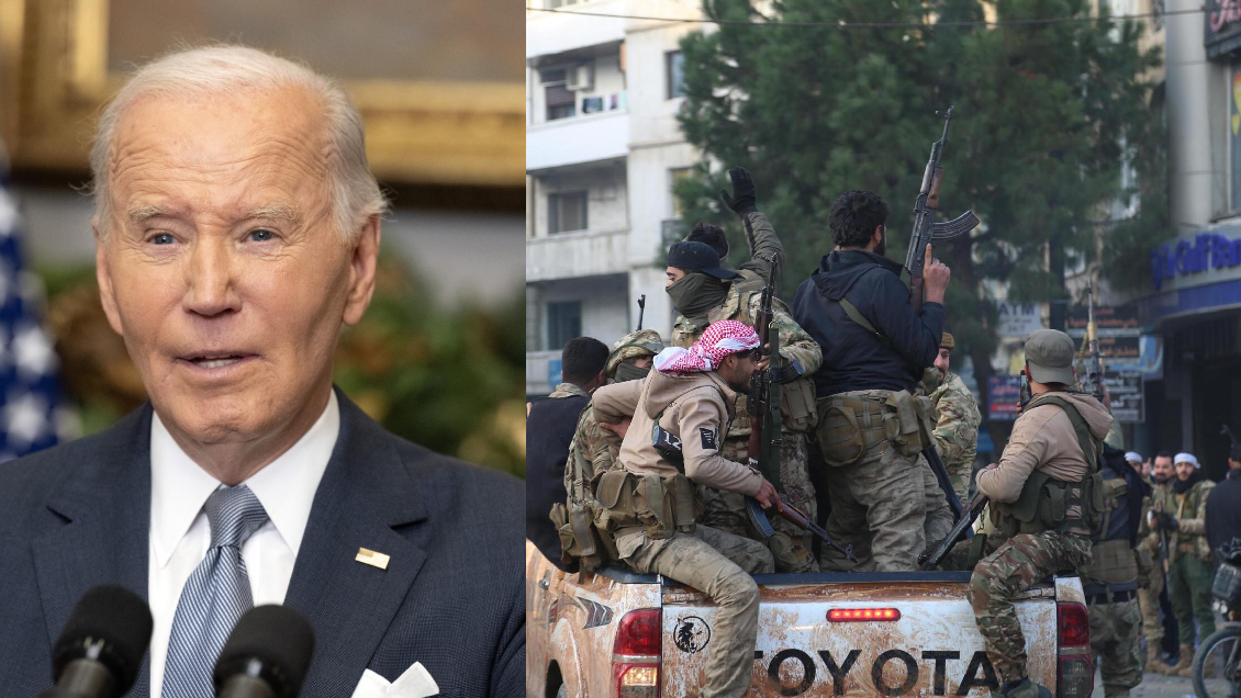 Biden atribuyó caída de Asad en Siria a la debilidad de Irán y Rusia