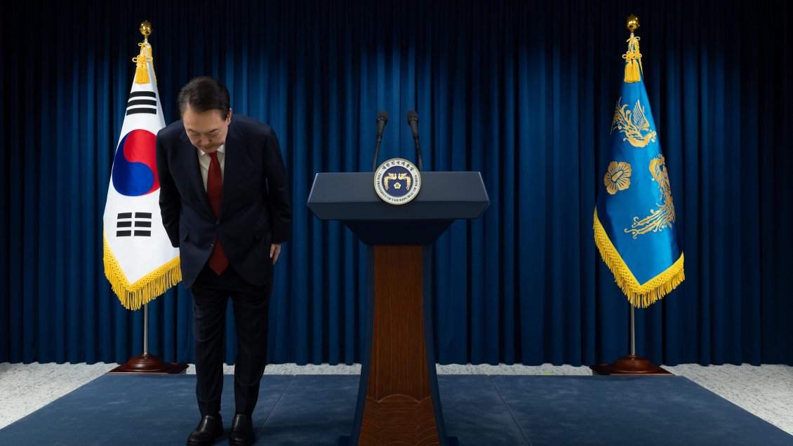 Surcorea: Partido gobernante prometió apartar del poder a Yoon para 