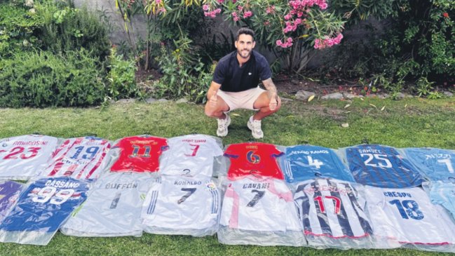 Joaquín Larrivey rematará colección de camisetas: Solo conservaré la de Messi