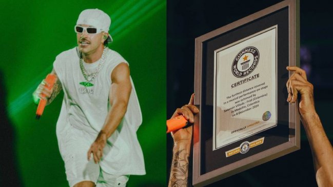 Feid rompió récord Guinness en el cierre de su gira 