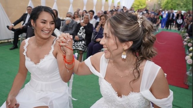 Su Helen Galaz y Marcela Pérez se casaron en emotiva ceremonia