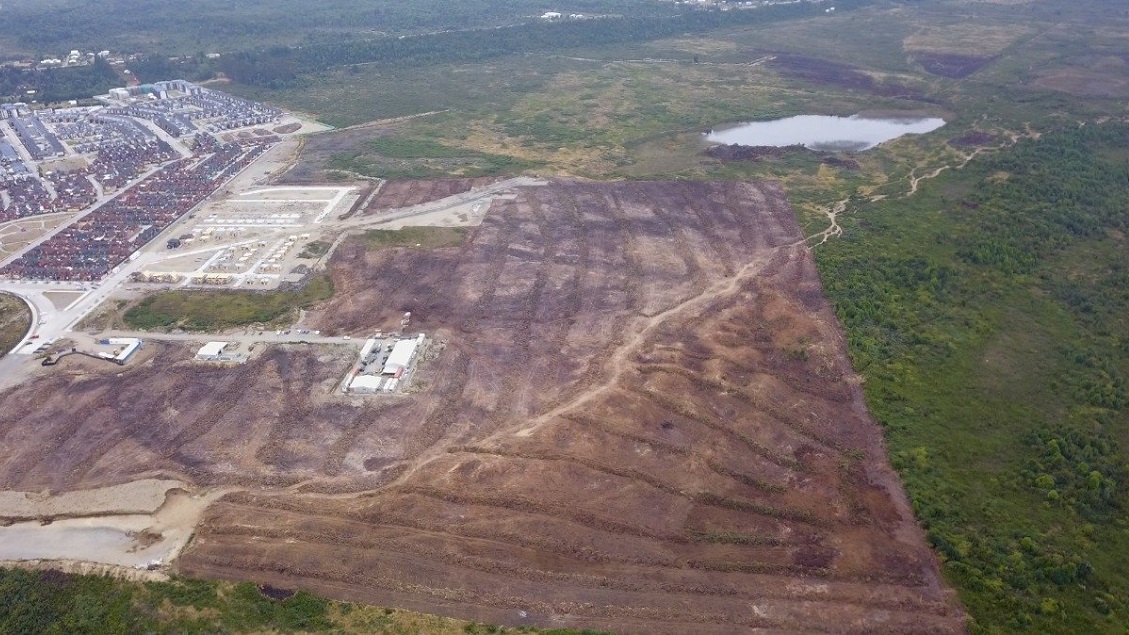 Corte de Puerto Montt ordenó detener obras de inmobiliaria en humedal