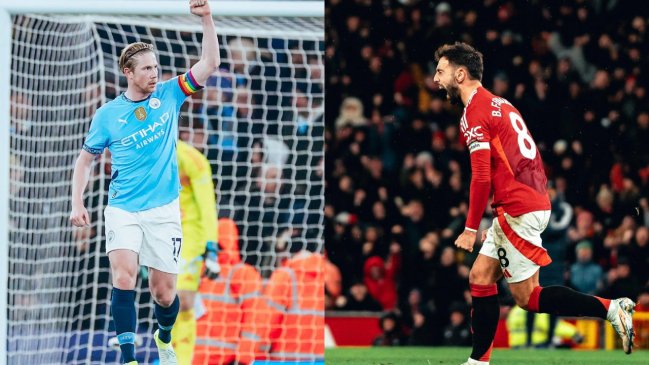 ¿Cuándo y dónde ver el derbi entre Manchester City y Manchester United?