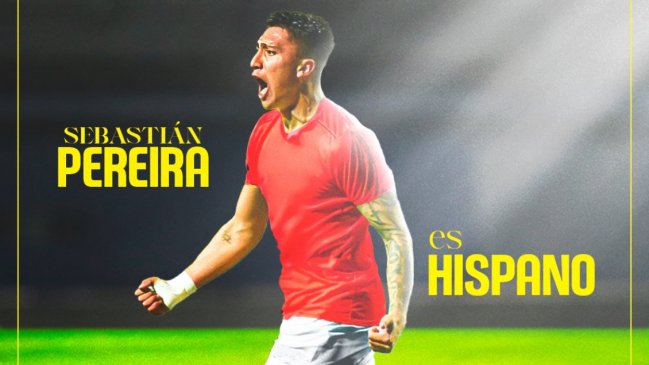 Unión Española anunció a Sebastián Pereira como nuevo refuerzo