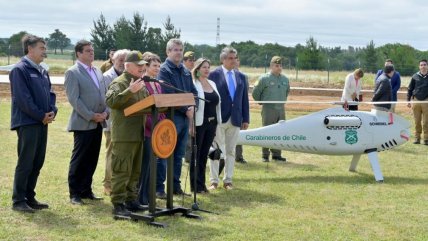   Gobierno entregó aeronave no tripulada a Carabineros de La Araucanía 