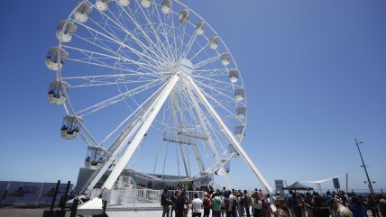   Viña del Mar estrenó su nueva atracción turística: Una rueda de 30 metros 