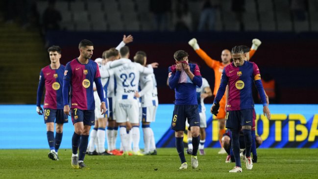 Barcelona cayó ante Leganés y encendió la pelea por el liderato en España