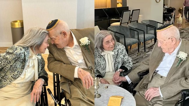 Adultos mayores se casaron a sus 100 años: Batieron Récord Guinness