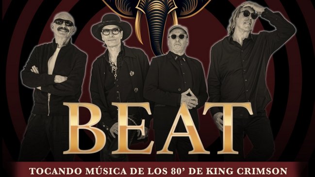 BEAT llega a Chile con Belew, Levin Vai y Carey: Fecha y entradas