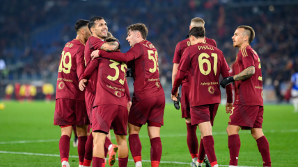   AS Roma goleó a Sampdoria y avanzó a cuartos de final de la Copa Italia 