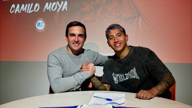 Camilo Moya fue anunciado como refuerzo de Unión La Calera
