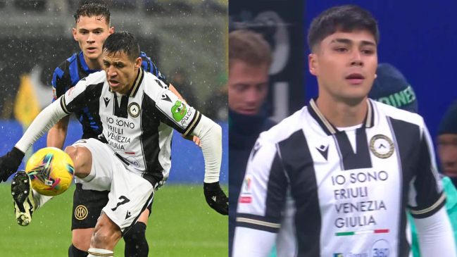 Alexis y Pizarro debutaron en Udinese con una caída ante Inter por Copa Italia