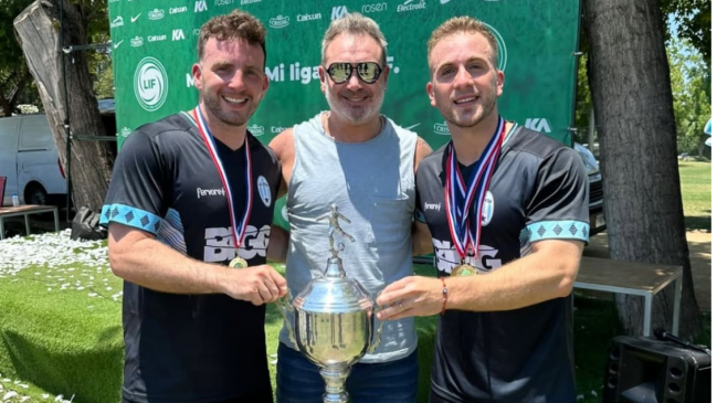 Orgullo: Marcelo Barticciotto compartió el logro de sus hijos tras ser campeones junior de la LIF