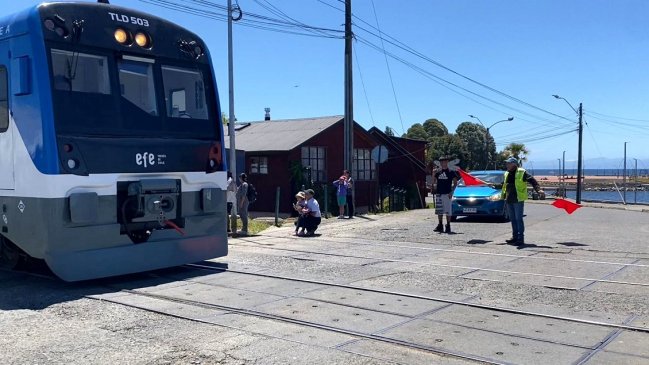 EFE inició marcha blanca de los trenes de cercanías en la Región de Los Lagos