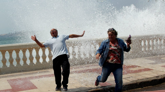 Marejadas golpearán las costas chilenas los días previos al Año Nuevo