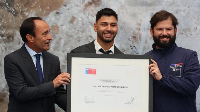 Vicente Almonacid recibió el Premio Nacional del Deporte 2023