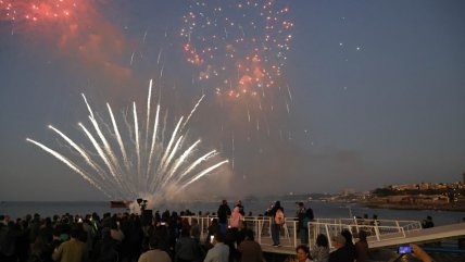   Valparaíso: Exitoso ensayo pirotécnico para el Año Nuevo en el Mar 